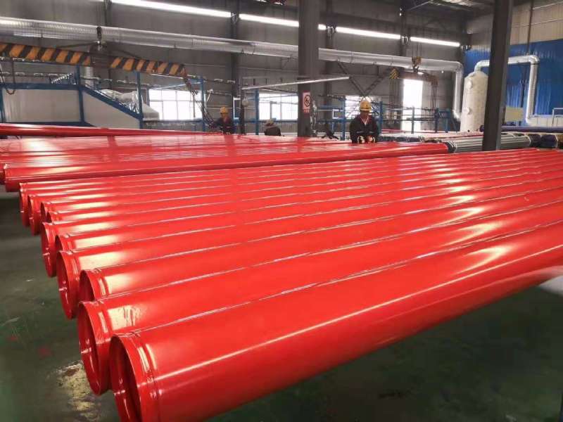 內(nèi)外環(huán)氧消防涂塑鋼管 內(nèi)外環(huán)氧消防涂塑鋼管